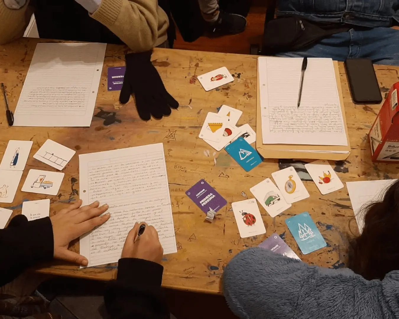 Cartas — taller de plástica